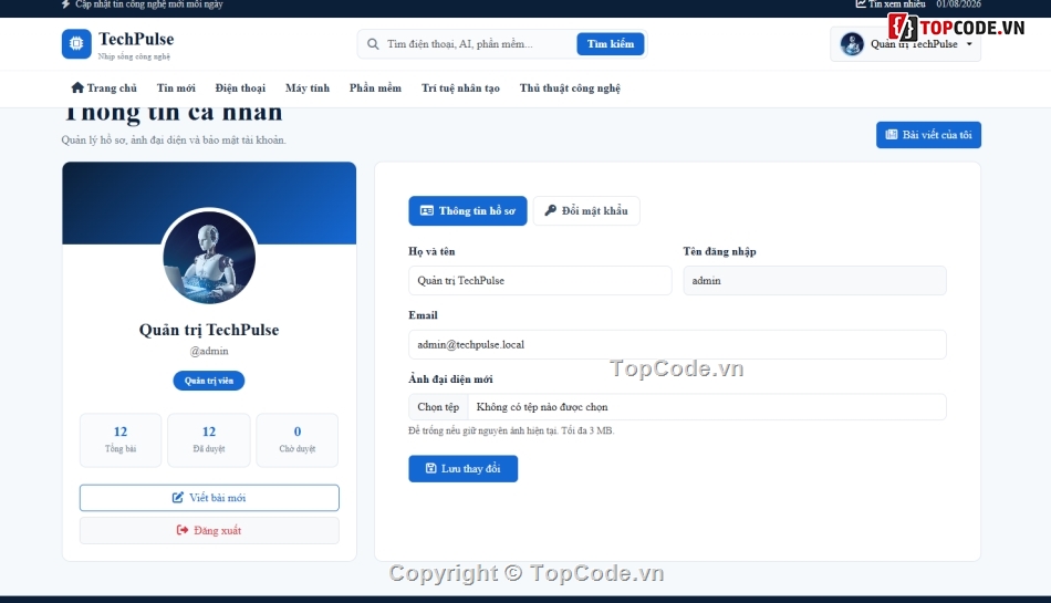 Web tin tức,công nghệ,tin tức công nghệ